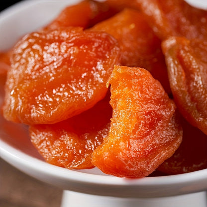 Lot de 3 sachets d'abricots secs, en-cas aux fruits tropicaux naturels, collation saine et sucrée pour les fêtes, les cadeaux et les voyages