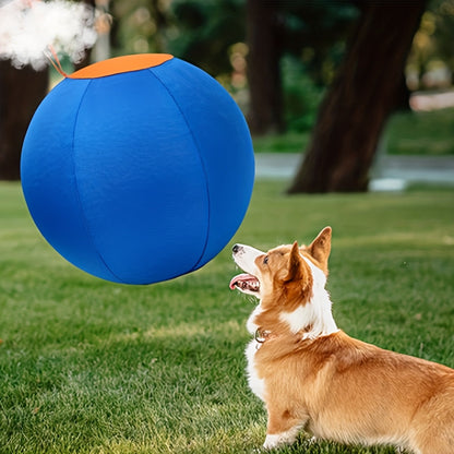 Balle de jeu résistante à la mastication pour chiens – Jouet durable pour le rapport et le dressage, idéal pour Golden Retriever, Bouledogue, Shiba Inu, Corgi et Berger Australien, pour le jeu en autonomie et l'obéissance.
