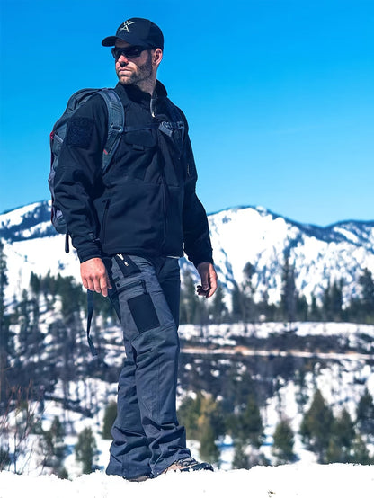 Pantalon cargo tactique pour homme, séchage rapide, léger, multi-poches, pour randonnée, plein air, travail, S-XXXL, noir, gris, vert, marron, coupe droite, pantalon utilitaire