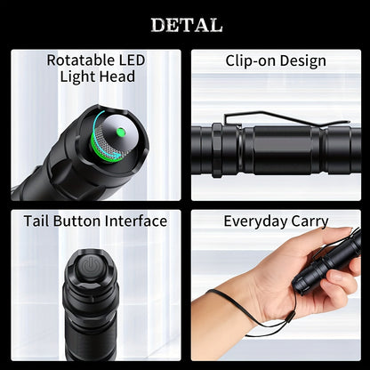 Pointeur laser haute puissance avec batterie et chargeur, lampe torche laser tactique rouge, verte et violette pour présentations en intérieur, camping, randonnée et observation des étoiles, faisceau longue portée