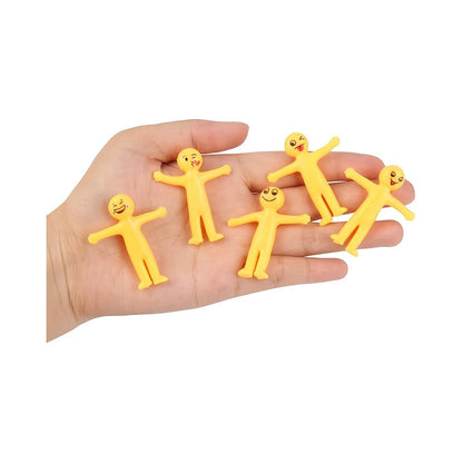 30 figurines extensibles Lala pour enfants - Mini poupées créatives en plastique semi-souple, jouet sensoriel anti-stress, cadeau idéal pour pochettes surprises, bas de Noël et fêtes pour garçons et filles, styles aléatoires
