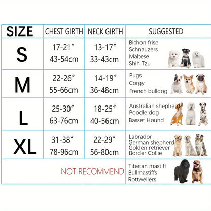 Ensemble harnais et laisse pour chien 4 pièces, gilet réfléchissant en Oxford anti-traction et anti-étranglement avec laisse, distributeur de sacs à déjections et poignée de contrôle facile, pour chiens moyens et grands, dressage et promenade en extérieur