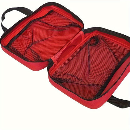 Trousse de premiers secours portable de 22 pièces pour voiture, voyage, camping et randonnée, kit médical d'urgence compact pour la maison, le bureau et les aventures en plein air, sac zippé léger