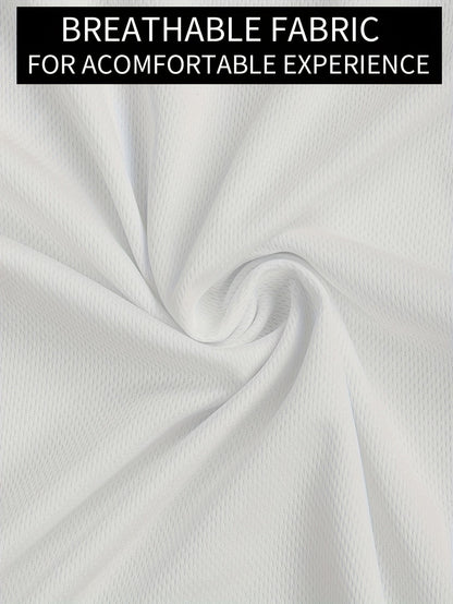 Lot de 3 débardeurs de sport pour homme, séchage rapide et anti-transpiration, avec imprimé USA, respirants, pour salle de sport, course à pied et entraînement - Noir, Blanc, Gris