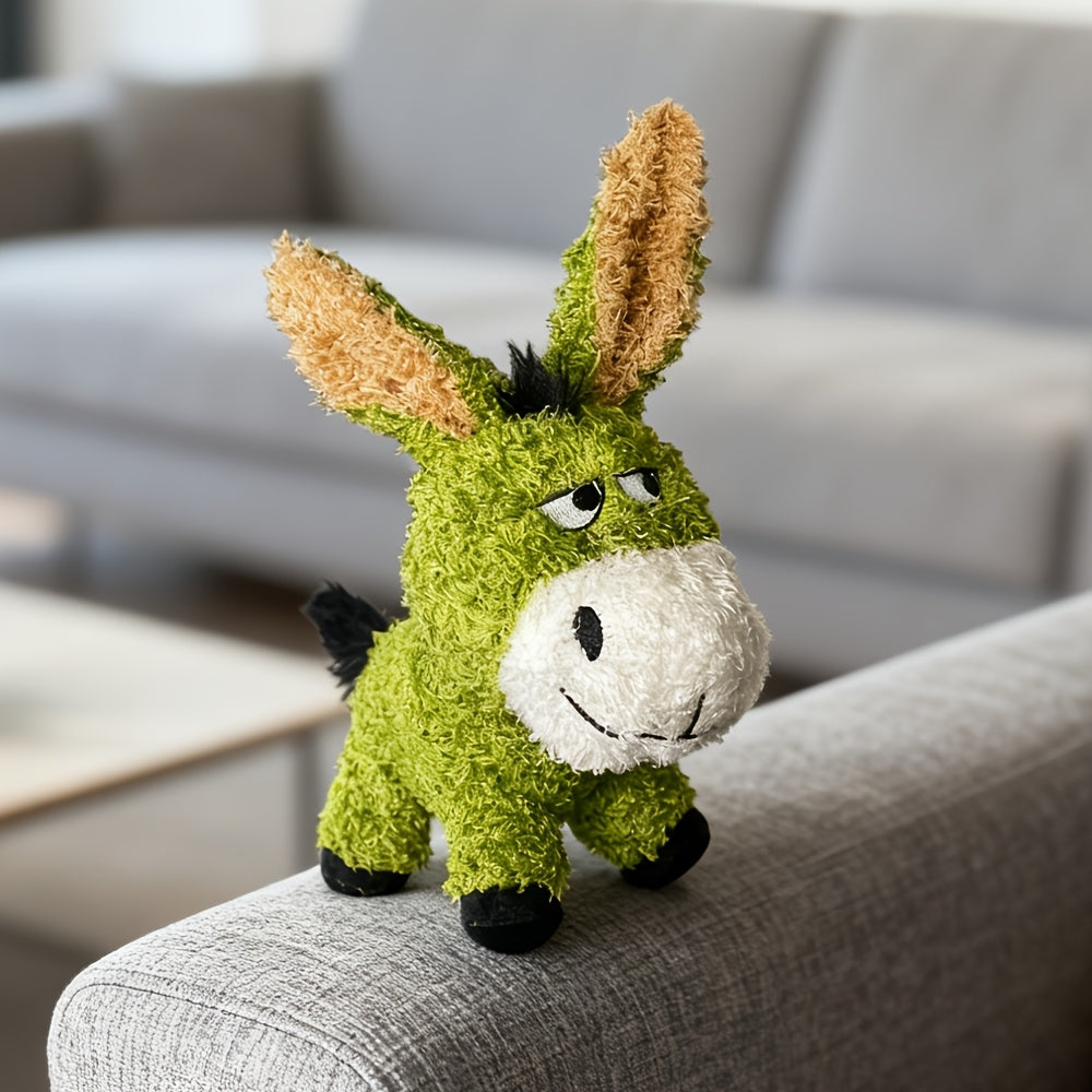 Jouet en peluche grinçant pour chien, à mâcher et pour la compagnie - Peluche interactive douce à mâcher pour chien, adorable animal en peluche pour soulager l'ennui, le confort et le jeu, cadeau pour chiens de petite et moyenne taille