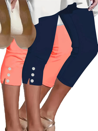 Lot de 2 leggings de couche de base pour femme – Leggings sans coutures doux et extensibles pour le sport ou la détente au quotidien