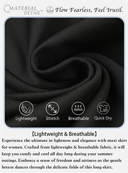 Women's 2-in-1 High Waist Skort with Inner Shorts & Pockets – Lightweight Stretchy Activewear Tennis Skirt for Sports Gym Workout Casual Wear, XS-XXL, Multiple Colors