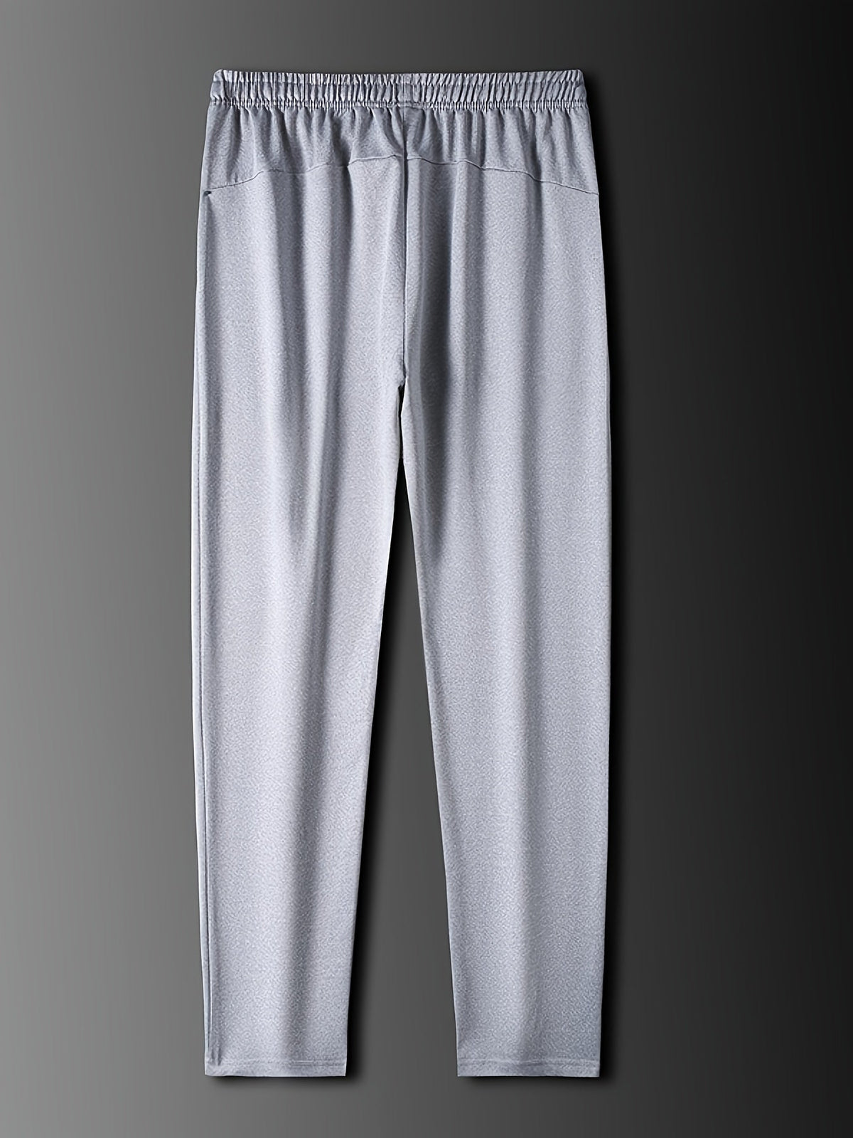 Pantalon de jogging pour homme avec cordon de serrage et poches, coupe classique resserré aux chevilles, en 95 % polyester pour le running, l'entraînement, le quotidien, le printemps et l'automne – Pantalon de sport confortable pour homme