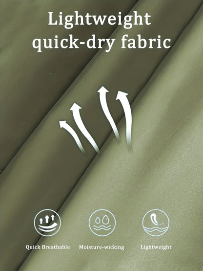 Pantalon cargo pour femme avec poches zippées – Taille élastique à cordon de serrage, grandes poches, pantalon décontracté pour l'extérieur, noir, gris, vert, bleu, XS-XXL