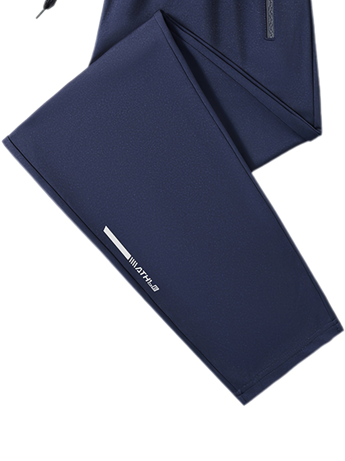Pantalon de jogging pour homme avec cordon de serrage et poches, coupe classique resserré aux chevilles, en 95 % polyester pour le running, l'entraînement, le quotidien, le printemps et l'automne – Pantalon de sport confortable pour homme