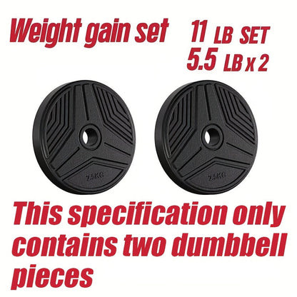 Ensemble d'haltères réglables 5-en-1, poids libres de 30 à 110 lb – Utilisable comme haltère, barre, kettlebell, support de pompes et disques de poids, équipement de musculation à domicile pour hommes et femmes, options de poids multiples