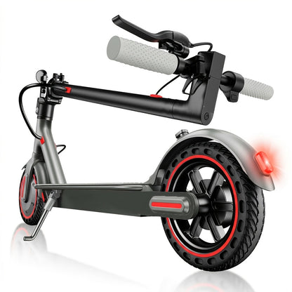 Trottinette électrique pliable pour adultes, moteur sans balais 350 W, double frein à tambour, pneus pleins 8,5 pouces, écran LCD 3 vitesses, charge maximale 120 kg, pliage en 3 secondes, trottinette électrique urbaine portable