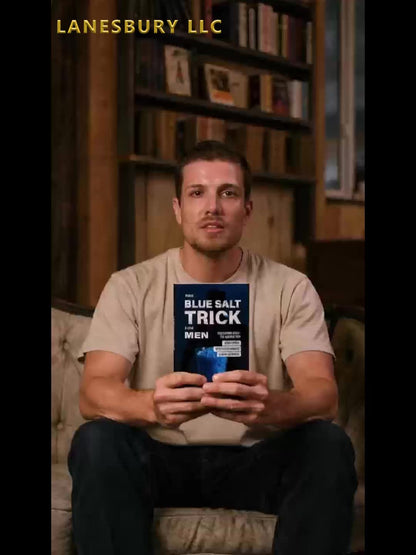 Le guide des habitudes quotidiennes du « Blue Salt Trick » pour hommes : manuel de bien-être, guide de mode de vie, développement personnel et lecture d'entraide pour hommes adultes - Idée cadeau pratique