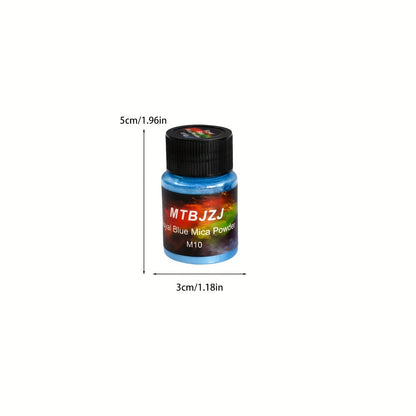 Set de 28 poudres de pigments pour résine – Pigments fins sans bulles pour art en résine, création de bijoux, bricolage et débutants, couleurs variées éclatantes – Qu Gofang