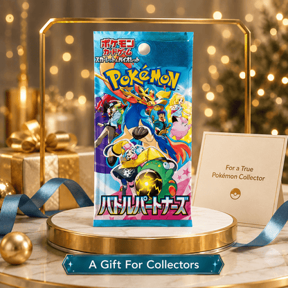 Pokémon TCG Écarlate et Violet Partenaires de combat Booster japonais – 5 cartes par booster, Pokémon partenaires des dresseurs N, Lilie, Tili, Mashynn, cartes Pokémon japonaises pour collectionneurs et amateurs d'ouverture de boosters
