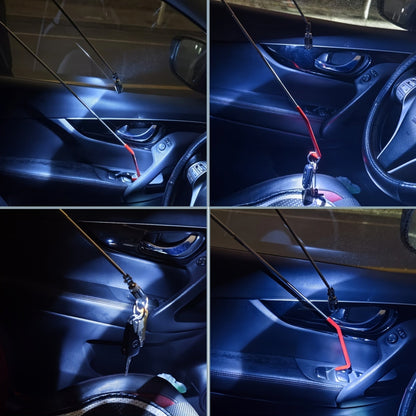 Kit d'outils de déverrouillage de voiture à 26 pièces avec coussin gonflable - Ensemble d'ouverture d'urgence pour portes et fenêtres avec pince à longue portée pour clés enfermées dans le véhicule, outil de dépannage pour voitures, camions et SUV