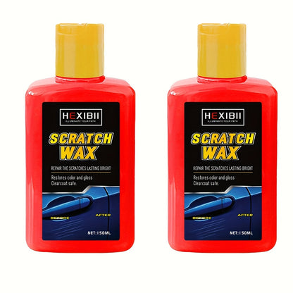 Pâte efface-rayures pour voiture – Kit professionnel de réparation de vernis pour imperfections de surface, tourbillons et rayures légères, kit d'entretien automobile de 150 ml pour la restauration de la peinture extérieure