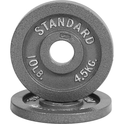 Disques de musculation en fonte, alésage 2 pouces, finition émaillée, pour musculation, haltérophilie, powerlifting, home gym, barre olympique, 2,5, 5, 10, 25, 35, 45, 100 lb