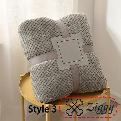 Couverture pour animaux de compagnie brodée personnalisée – Plaid personnalisé avec nom ou initiales, couverture douillette et douce pour petits chiens et chats, cadeau de décoration chaleureux pour panier d'animal