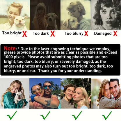 Bague commémorative pour chien gravée au laser – Hommage personnalisé avec photo d'animal de compagnie, anneau carré en acier inoxydable, tailles unisexes 7–12, finition noire, bijou d'amitié commémoratif pour hommes et femmes