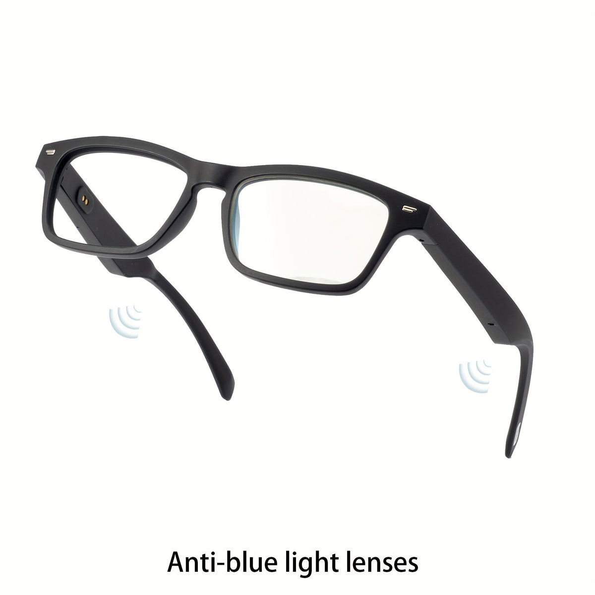 Lunettes intelligentes avec traduction instantanée en 160 langues, assistant GPT, audio Bluetooth 5.2, appels mains libres, lecture de musique, verres photochromiques et anti-lumière bleue – Technologie portable unisexe