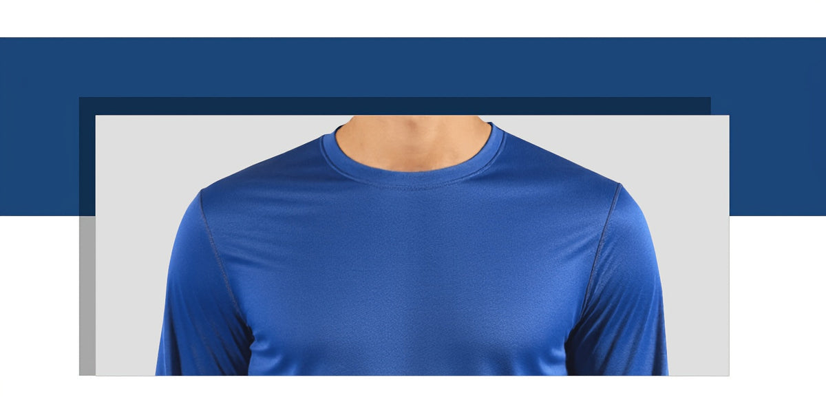 Lot de 5 t-shirts de sport à manches longues pour homme, séchage rapide, évacuation de l'humidité, respirants, anti-odeurs, extensibles, pour running et entraînement, S-XXL