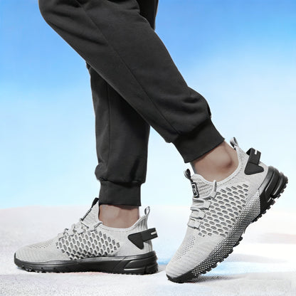 Chaussures de course pour hommes, baskets légères et respirantes - Chaussures de sport, marche, tennis, fitness et décontractées pour hommes, confortables et tendance, multicolores
