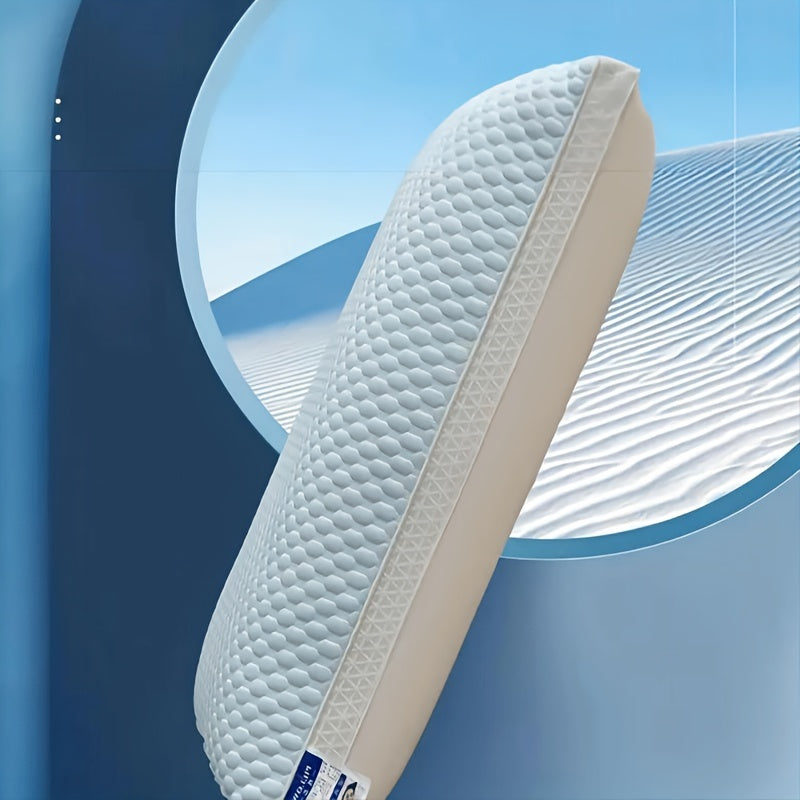 Lot de 2 oreillers rafraîchissants | Oreiller de sommeil doux de qualité hôtelière | Soutien cervical pour dormeurs sur le côté, le dos et le ventre | Oreiller confortable et respirant pour la maison, la chambre et le dortoir | Bleu, rose, gris, indigo