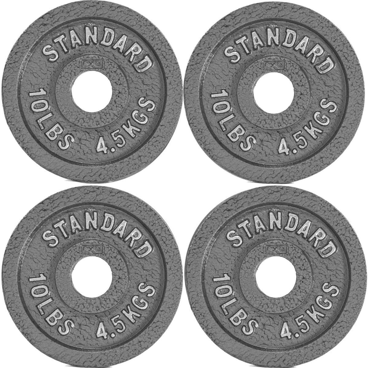 Disques de musculation en fonte, alésage 2 pouces, finition émaillée, pour musculation, haltérophilie, powerlifting, home gym, barre olympique, 2,5, 5, 10, 25, 35, 45, 100 lb