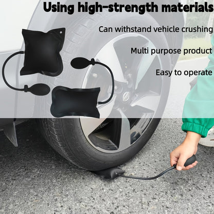 Kit d'outils de déverrouillage de voiture à 26 pièces avec coussin gonflable - Ensemble d'ouverture d'urgence pour portes et fenêtres avec pince à longue portée pour clés enfermées dans le véhicule, outil de dépannage pour voitures, camions et SUV