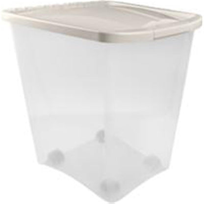 Large Pet Food Storage Container 50 lb - Airtight Fresh-Tite Seal, FDA-Approved Food-Safe Plastic, Keeps Dog & Cat Food Fresh, Pest & Moisture Proof Dry Food Dispenser Bin