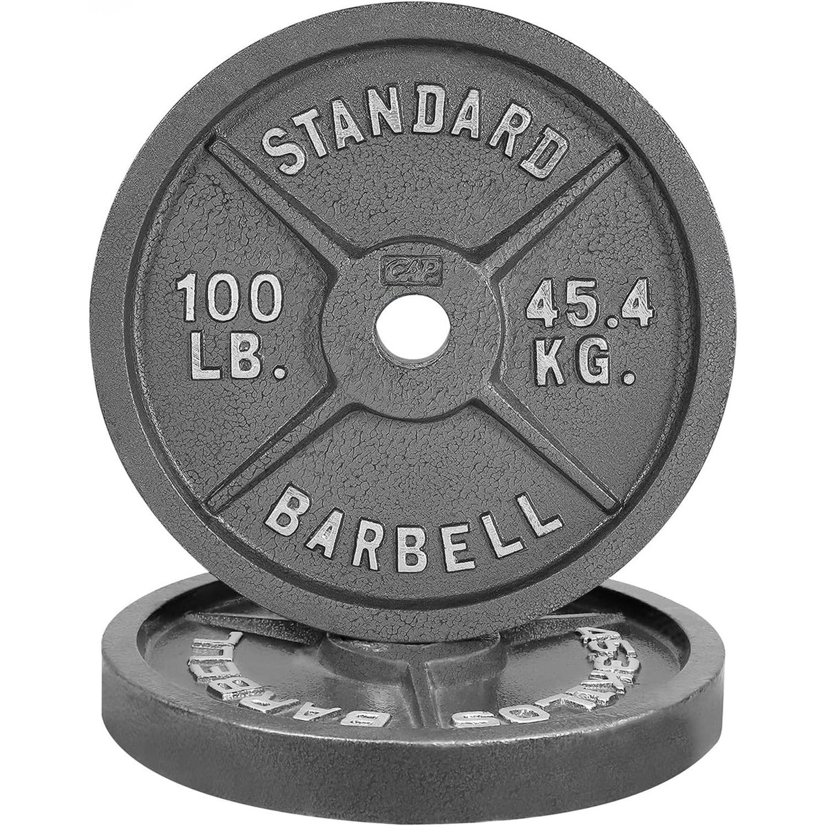 Disques de musculation en fonte, alésage 2 pouces, finition émaillée, pour musculation, haltérophilie, powerlifting, home gym, barre olympique, 2,5, 5, 10, 25, 35, 45, 100 lb
