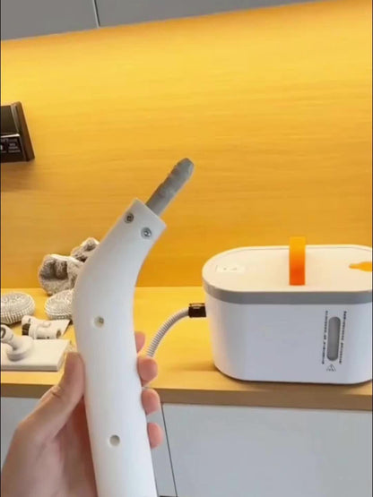 Nettoyeur vapeur portatif, 4,4 bars, haute puissance, chauffe rapide, 6 têtes multifonctions, grand réservoir de 1,4 L, double sécurité, pour cuisine, canapé, sol, salle de bain, voiture, réfrigérateur, climatiseur