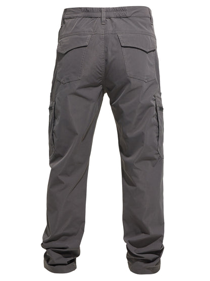 Pantalon cargo de randonnée pour homme, multipoches, tactique, toutes saisons, léger, pour camping, pêche, cyclisme, gris foncé, kaki, tailles 30-42