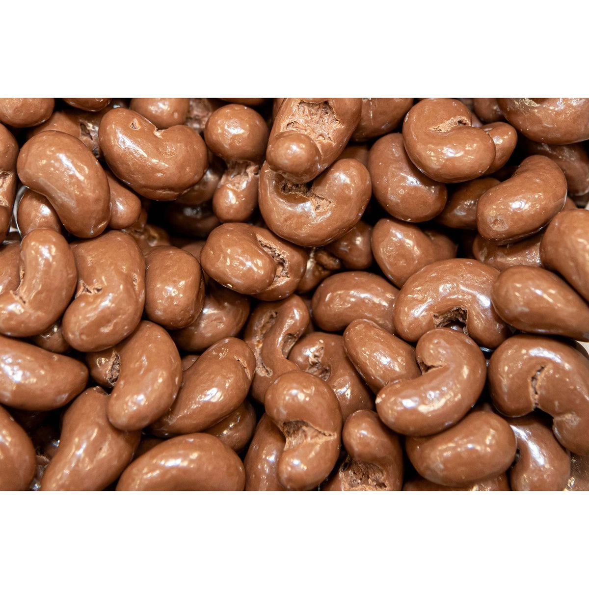 Noix de cajou au chocolat au lait – Noix de cajou enrobées de chocolat au lait crémeux de qualité supérieure, collation gourmande en vrac pour cadeaux, fêtes et plaisirs quotidiens
