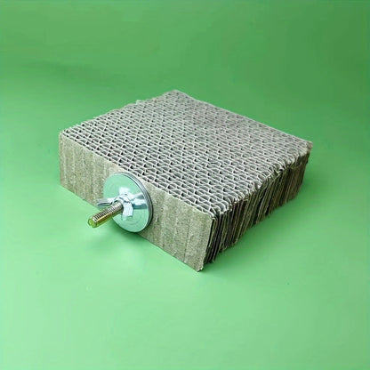 Plateforme à mâcher pour perroquets, perchoir pour oiseaux - Jouet à ronger multi-niveaux en bois naturel pour perroquets, calopsittes, conures et petits oiseaux - Plateforme d'enrichissement pour cage, tailles petite et grande