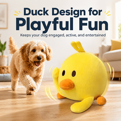 Jouet rebondissant pour chien rechargeable par USB – Balle électronique avec capteur de mouvement, bruit de cochon et enregistrement vocal, jouet interactif lavable pour petits chiens et chiots
