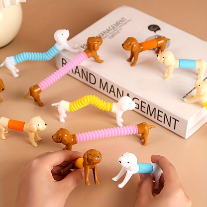 Lot de 22 chiots jouets extensibles en vrac, formes et couleurs assorties, jouets sensoriels anti-stress pour enfants, prix de classe, cadeaux de sacs surprises, décorations de table – Style aléatoire