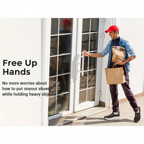 Baskets orthopédiques à enfiler mains libres pour hommes – Large boîte à orteils, soutien de la voûte plantaire, coussinet métatarsien, semelle à zéro drop rembourrée, tige en maille, chaussures de marche pour le confort et le soulagement de la douleur