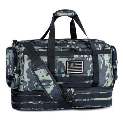 Sac à dos tactique unisexe haute capacité 50L – Sac militaire MOLLE pour le camping, la pêche, la chasse, la randonnée et les voyages – 13 options de couleurs incluant des variantes avec sac à main et sac de rangement