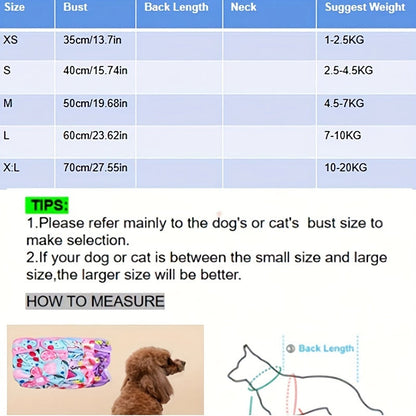 Dog Physiological Pants Washable - Female Dog Menstrual Underwear & Reusable Pet Diaper Panties, Breathable Comfortable Fit for Small Medium Large Dogs, Cute Patterns XS-XL, Dog Heat Cycle & Incontinence Solution