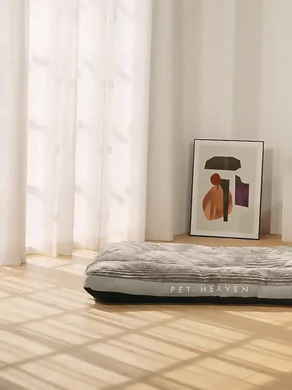Lit orthopédique pour chien 2XL pour grandes races – Housse lavable et amovible, rembourrage en fibres de polyester, base antidérapante, tapis de repos tout confort pour grands chiens toutes saisons