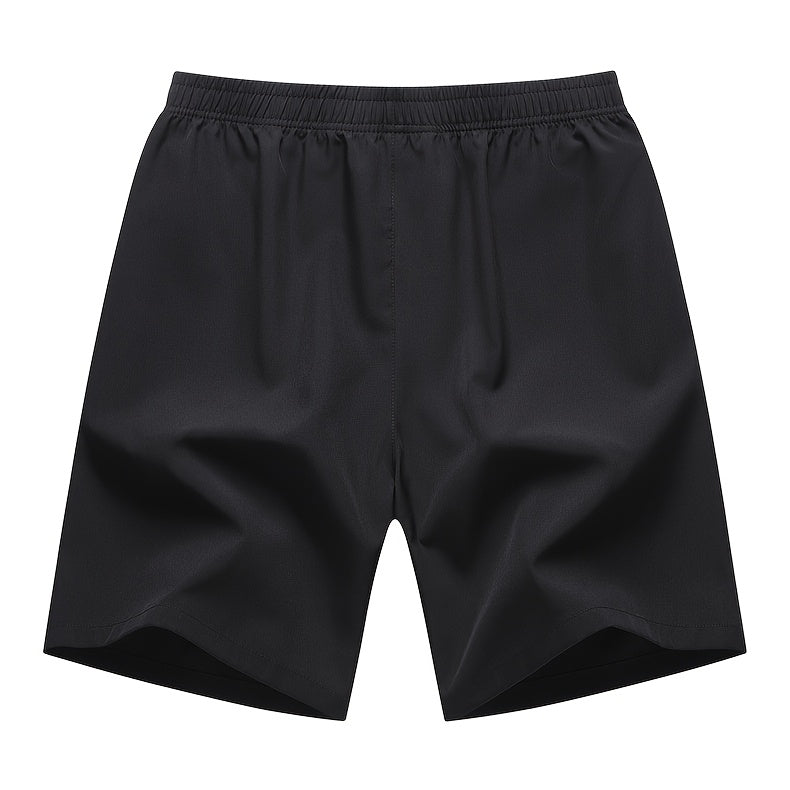 Lot de 4 shorts de sport pour homme, séchage rapide, légers et respirants, poches zippées, taille à cordon, coupe ample pour la course, la salle de sport, le vélo, le basket-ball, le tennis, les sports de plein air et la plage - Couleurs variées S-XXXL