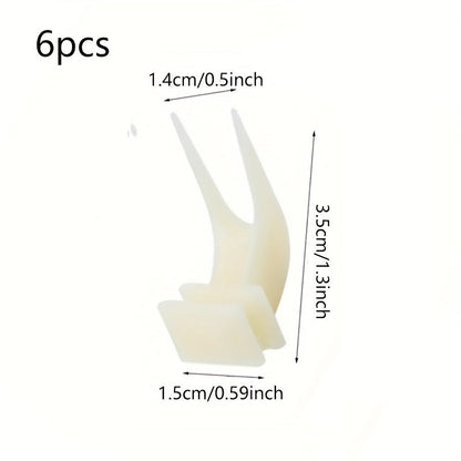 Fourchette à fruits pour cage à oiseaux, 6 pièces, brochette de nourriture pour perroquets, support durable et facile à nettoyer, accessoire de nourrissage pour calopsittes, perruches, inséparables – Ensemble de mangeoire pour fruits et légumes en volière