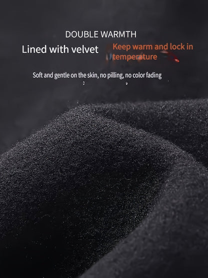 Ensemble de 6 pièces de sous-vêtements de sport thermiques doublés en polaire pour homme – Couche de base chaude imprimée pour la course, le fitness et l'entraînement automne-hiver, équipement d'entraînement matin et soir