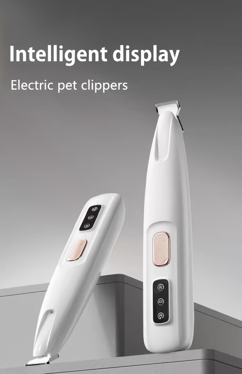 Tondeuse professionnelle pour chiens et chats – Silencieuse, rechargeable par USB avec batterie de secours, tondeuse sans fil portable pour le toilettage à domicile et en voyage