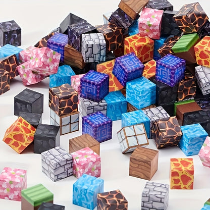 Blocs de construction magnétiques créatifs, 100 pièces pour enfants de 3 ans et plus, jouet STEM pour la pensée spatiale et la motricité, ensemble de construction magnétique aux couleurs aléatoires, cadeau surprise pour Noël, Halloween ou un anniversaire