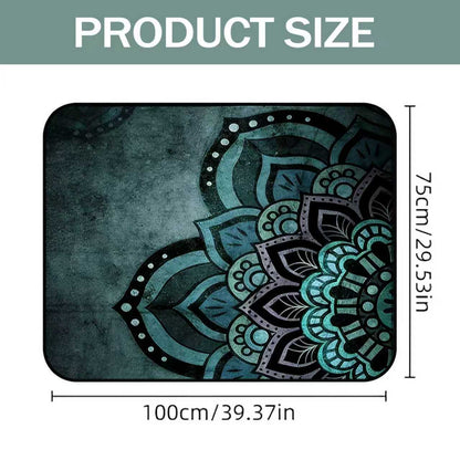 Tapis de coffre pour voiture – Revêtement de chargement antidérapant et imperméable avec motifs uniques, protection intérieure de véhicule durable contre la saleté, les déversements et les rayures, ajustement universel