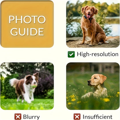 Coussin commémoratif personnalisé pour animal de compagnie avec photo - Coussin souvenir en forme de chat ou de chien avec rembourrage, cadeau de sympathie pour la perte d'un animal, cadeau funéraire unique en souvenir d'un animal pour elle
