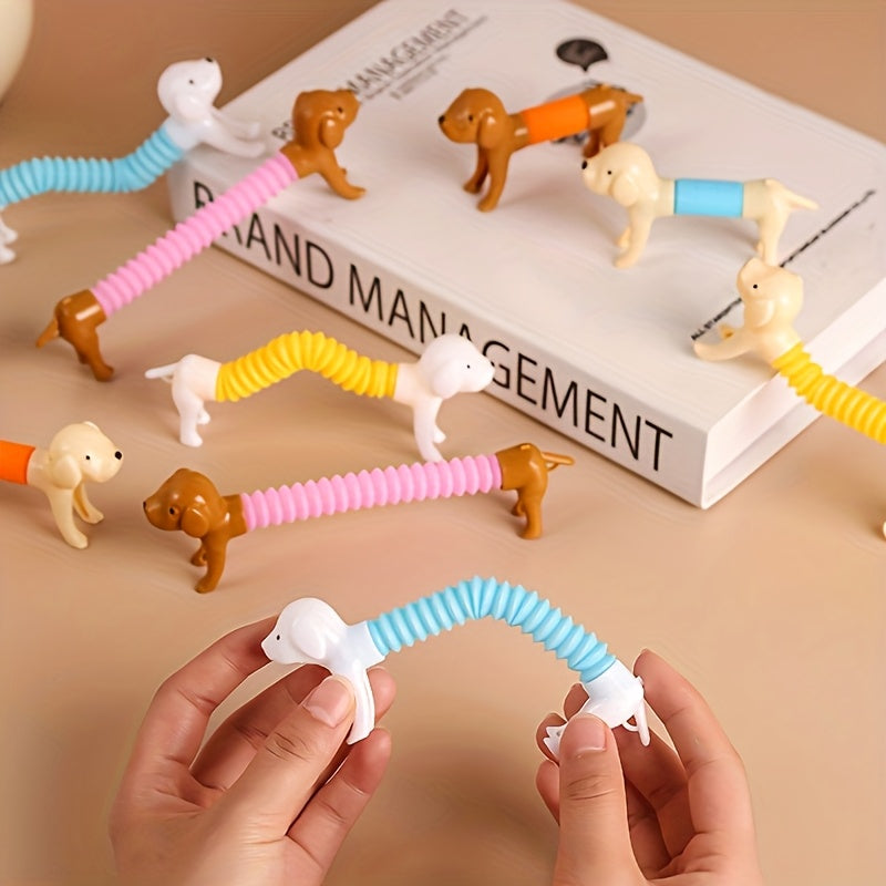 Lot de 22 chiots jouets extensibles en vrac, formes et couleurs assorties, jouets sensoriels anti-stress pour enfants, prix de classe, cadeaux de sacs surprises, décorations de table – Style aléatoire
